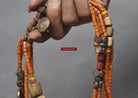 1243 SOLD Old Naga Tribal Heirloom Bead Necklace-WOVENSOULS-Antique-Vintage-Textiles-Art-Decor