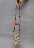 1243 SOLD Old Naga Tribal Heirloom Bead Necklace-WOVENSOULS-Antique-Vintage-Textiles-Art-Decor