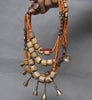 1243 SOLD Old Naga Tribal Heirloom Bead Necklace-WOVENSOULS-Antique-Vintage-Textiles-Art-Decor