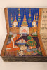 1244 Antique Buddhist Thai Manuscript Phra Malai with Illuminated Paintings-WOVENSOULS-Antique-Vintage-Textiles-Art-Decor