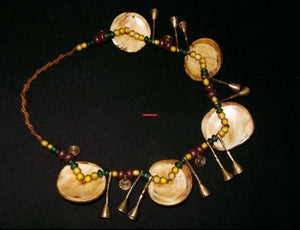 1248 Old Heirloom Naga Tribal Bead Necklace SOLD-WOVENSOULS-Antique-Vintage-Textiles-Art-Decor