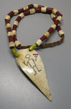 1251 Old Heirloom Naga Tribal Bead Necklace-WOVENSOULS-Antique-Vintage-Textiles-Art-Decor