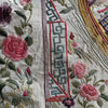 1254 Antique Double Sided Embroidery Manila Manton - Cantonese Embroidery-WOVENSOULS Antique Textiles &amp; Art Gallery