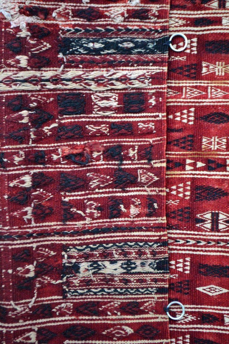 1261 - SOLD Antique Ajar Shawl - Berber People-WOVENSOULS-Antique-Vintage-Textiles-Art-Decor