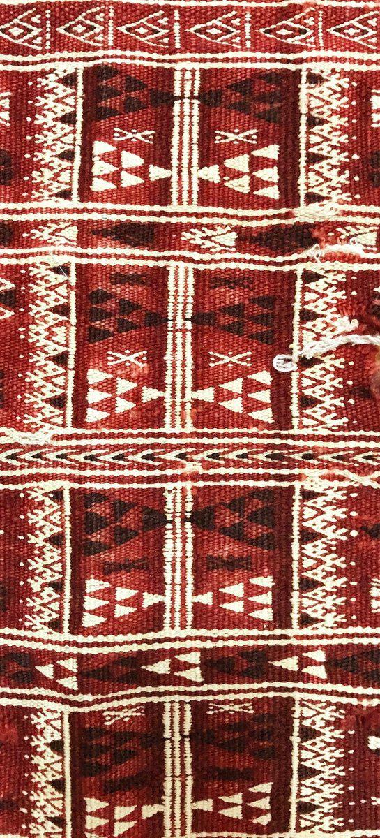 1261 - SOLD Antique Ajar Shawl - Berber People-WOVENSOULS-Antique-Vintage-Textiles-Art-Decor