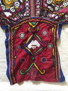 1266 Vintage Choli Blouse with Embroidery-WOVENSOULS-Antique-Vintage-Textiles-Art-Decor