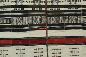 1269 Antique Fulani Shawl Blanket-WOVENSOULS-Antique-Vintage-Textiles-Art-Decor