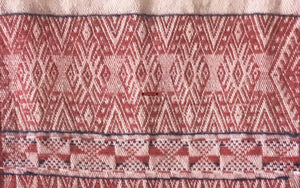 1275 Complete Vintage Hilltribe Woven Skirt from Vietnam-WOVENSOULS-Antique-Vintage-Textiles-Art-Decor