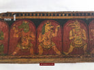 1278 Ancient Tibetan Manuscript leaves with Paintings of Deities-WOVENSOULS-Antique-Vintage-Textiles-Art-Decor