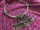 1280 SOLD Old Ladakh Heirloom Silver Torque - Kargil-WOVENSOULS-Antique-Vintage-Textiles-Art-Decor