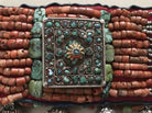 1281 SOLD Rare Old Ladakh Heirloom Jewelry with Gold Gilt-WOVENSOULS-Antique-Vintage-Textiles-Art-Decor