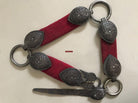 1283 SOLD Antique Bhutan Belt with Metal Ornaments - Museum Quality-WOVENSOULS-Antique-Vintage-Textiles-Art-Decor