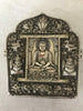 1287 Rare Antique Tibetan Buddhist Silver Ghau with Bone Inlay-WOVENSOULS-Antique-Vintage-Textiles-Art-Decor