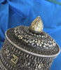 1288 Rare Antique Silver Tibetan Buddhist Prayer Wheel-WOVENSOULS-Antique-Vintage-Textiles-Art-Decor