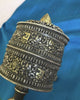 1288 Rare Antique Silver Tibetan Buddhist Prayer Wheel-WOVENSOULS-Antique-Vintage-Textiles-Art-Decor