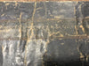 1293 Antique Tibetan Handwritten Manuscript in Gold on Black-WOVENSOULS-Antique-Vintage-Textiles-Art-Decor