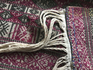 1300 Antique Museum Quality Bhutan Handwoven Sash - Kera-WOVENSOULS-Antique-Vintage-Textiles-Art-Decor