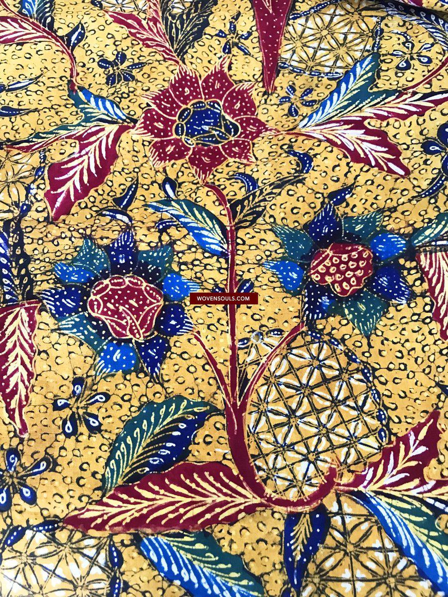 1305 Antique Batik Tulis Kemben Textile-WOVENSOULS-Antique-Vintage-Textiles-Art-Decor