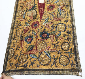 1305 Antique Batik Tulis Kemben Textile-WOVENSOULS-Antique-Vintage-Textiles-Art-Decor