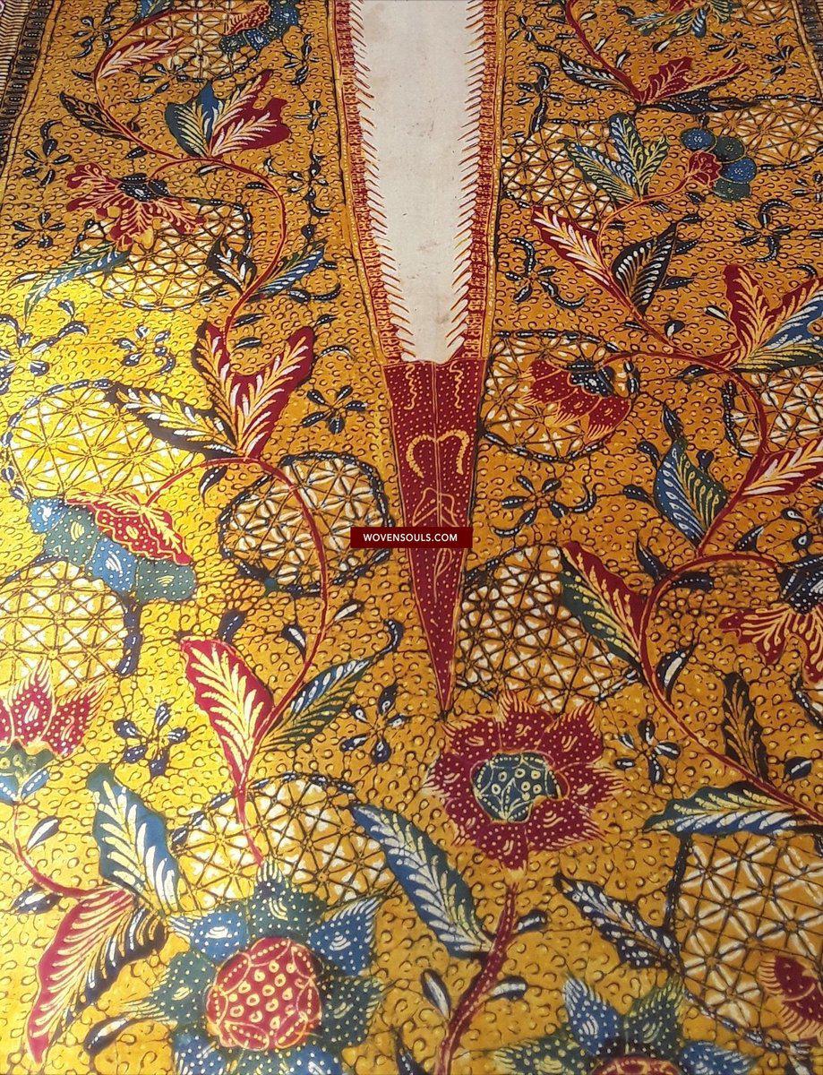 1305 Antique Batik Tulis Kemben Textile - WOVENSOULS Antique Textiles ...