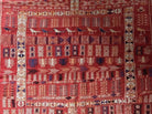 1307 SOLD Antique Berber Figurative Dowry Weaving Wedding Textile-WOVENSOULS-Antique-Vintage-Textiles-Art-Decor