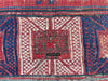 1316 Antique Caucasian Verneh Shaddah Rug Fragment w Green - 1800s or earlier - Gallery-2-WOVENSOULS Antique Textiles &amp; Art Gallery
