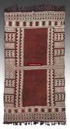 1320 Antique Bakhnoug Shawl - Textile Art Masterpiece-WOVENSOULS-Antique-Vintage-Textiles-Art-Decor