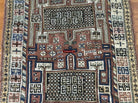 1322 Antique Khorassan Kordi Rug with Animals-WOVENSOULS-Antique-Vintage-Textiles-Art-Decor