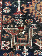 1324 Antique Qashqai Rug with Shekarlu influence-WOVENSOULS-Antique-Vintage-Textiles-Art-Decor