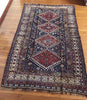 1325 SOLD Antique Qashqai Tribal Rug - Humans and Animals-WOVENSOULS-Antique-Vintage-Textiles-Art-Decor