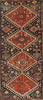 1325 SOLD Antique Qashqai Tribal Rug - Humans and Animals-WOVENSOULS-Antique-Vintage-Textiles-Art-Decor