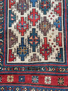 1326 SOLD Antique Kurdish White Field Rug-WOVENSOULS Antique Textiles &amp; Art Gallery