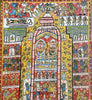 134 Old Traditional Jatripatti Lord Jagannath Puri Orissa Painting Indian Art-WOVENSOULS Antique Textiles &amp; Art Gallery