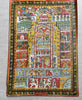 134 Old Traditional Jatripatti Lord Jagannath Puri Orissa Painting Indian Art-WOVENSOULS Antique Textiles &amp; Art Gallery