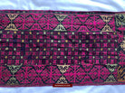 1351 Antique Textile Turban Panel with Embroidery from Kohistan / Swat-WOVENSOULS-Antique-Vintage-Textiles-Art-Decor