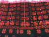 1352 Antique Men's Swat Valley Shawl Textile Embroidery - Pomegranate flowers-WOVENSOULS-Antique-Vintage-Textiles-Art-Decor