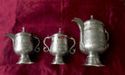 1356 Old Kashmir Finely Crafted Silver Tea Service - Masterpiece-WOVENSOULS-Antique-Vintage-Textiles-Art-Decor