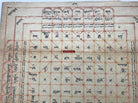 1359 Antique Tibetan Astrological Chart Manuscript SOLD-WOVENSOULS-Antique-Vintage-Textiles-Art-Decor