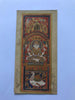 1360 Illuminated Indian Jain Miniature Painting of Mother Trishala - SOLD-WOVENSOULS-Antique-Vintage-Textiles-Art-Decor