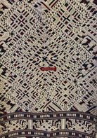 1361 Superb Laotian Silk Shawl - Weaving Textile Art from Laos-WOVENSOULS-Antique-Vintage-Textiles-Art-Decor