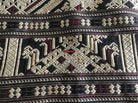 1361 Superb Laotian Silk Shawl - Weaving Textile Art from Laos-WOVENSOULS-Antique-Vintage-Textiles-Art-Decor