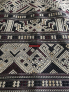 1361 Superb Laotian Silk Shawl - Weaving Textile Art from Laos-WOVENSOULS-Antique-Vintage-Textiles-Art-Decor