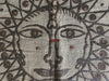 1362 SOLD Old Jain Ceremonial Textile Artwork with Sun Motif-WOVENSOULS-Antique-Vintage-Textiles-Art-Decor