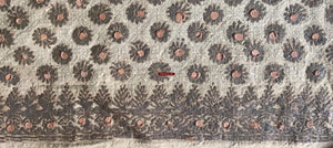 1362 SOLD Old Jain Ceremonial Textile Artwork with Sun Motif-WOVENSOULS-Antique-Vintage-Textiles-Art-Decor