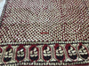 1364 REPAIRS NEEDED Superb Antique Sindh Odhana Abochani Wedding Shawl - Deep Red Base-WOVENSOULS-Antique-Vintage-Textiles-Art-Decor