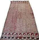 1364 Superb Antique Sindh Odhana Abochani Wedding Shawl - Deep Red Base-WOVENSOULS Antique Textiles &amp; Art Gallery