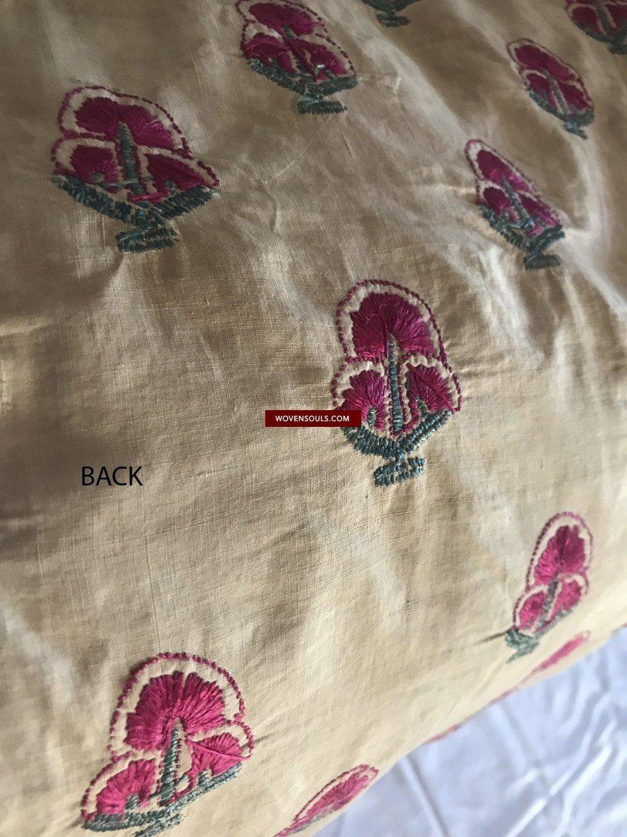 1366 Superb Old Sindh Odhana Abochani Wedding Shawl-WOVENSOULS-Antique-Vintage-Textiles-Art-Decor