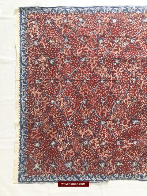 1377 Java Batik Tulis Textile Art Shawl - Antique Art – WOVENSOULS ...