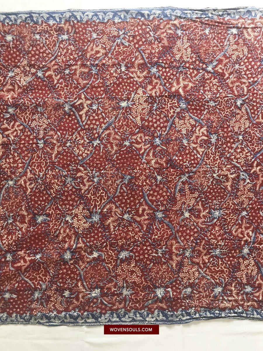1377 Java Batik Tulis Textile - WOVENSOULS Antique Textiles & Art Gallery