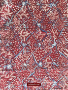 1377 Java Batik Tulis Textile Art Shawl-WOVENSOULS-Antique-Vintage-Textiles-Art-Decor